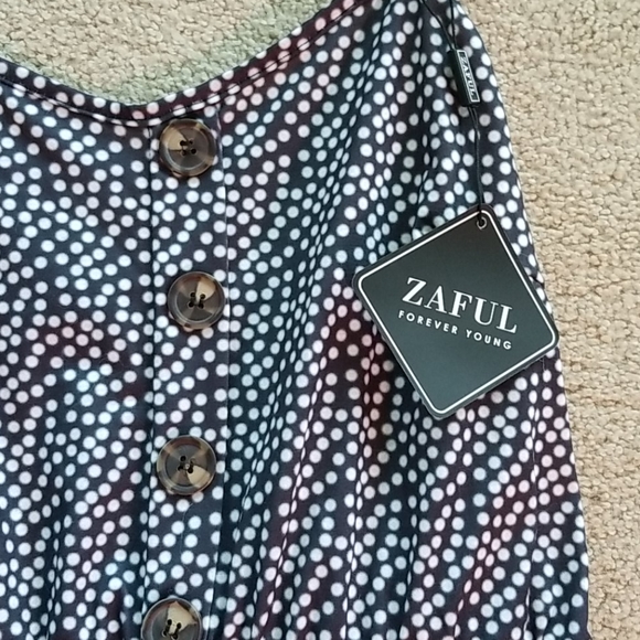 Zaful Polka Dot Dress (Sz small) - Picture 2 of 4